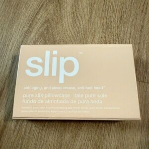 Brand New Queen Size Tan Slip Silk Pillowcase